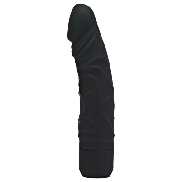 Get Real - vibrator med realistisk form - silikone - sort