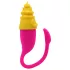 Magic Motion Elizabeth - klitorisvibrator med silikon kattehoved - gul