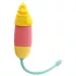 Magic Motion Elizabeth - klitorisvibrator med silikon kattehoved - gul