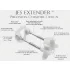 Jes-Extender - penisforlænger - justerbar op til 24cm