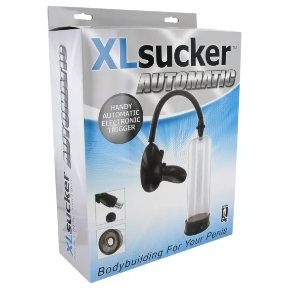 XLSUCKER - automatisk penispumpe - gennemsigtig