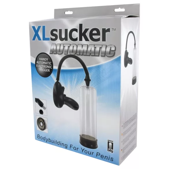 XLSUCKER - automatisk penispumpe - gennemsigtig