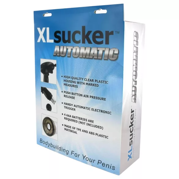 XLSUCKER - automatisk penispumpe - gennemsigtig