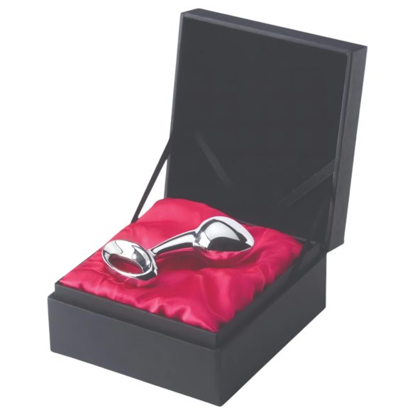 Njoy - mellem analplug - metal - sølv