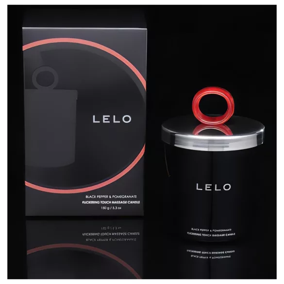 LELO - massagelys - granatæble og sort peber - 150g