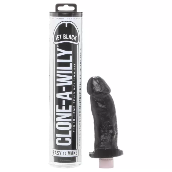 Clone-a-Willy - penisstøbesæt med vibrator - sort