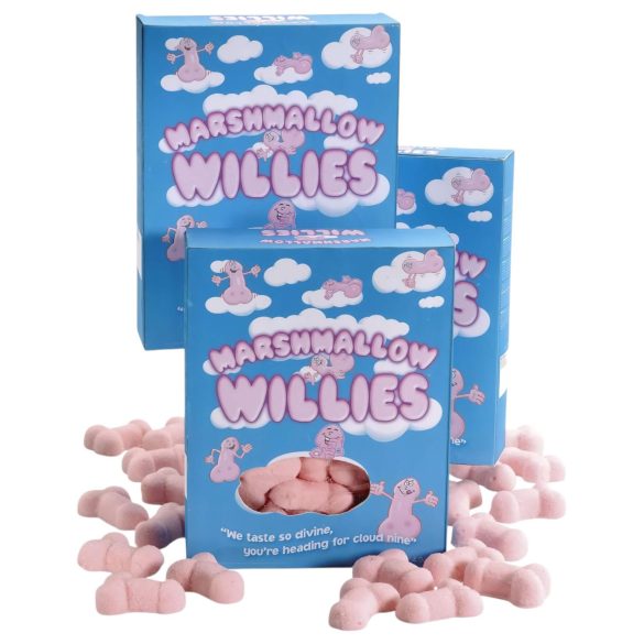 Marshmallow - lyserød skumfidus-penis (140g)