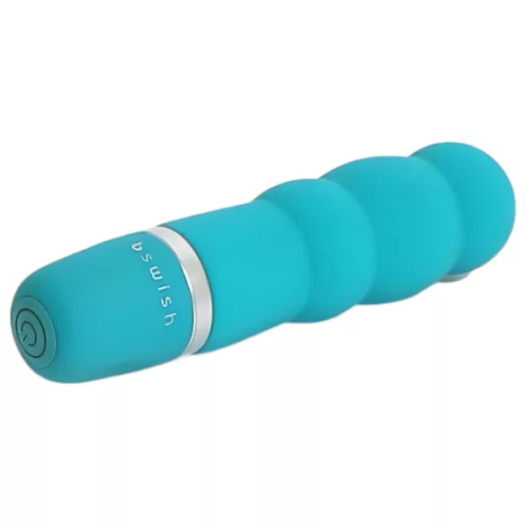 B SWISH Bcute Pearl - vandtæt vibrator med perler - turkis