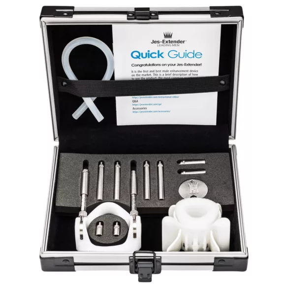 Jes-Extender - penisforlængersæt - titanium - op til 24cm