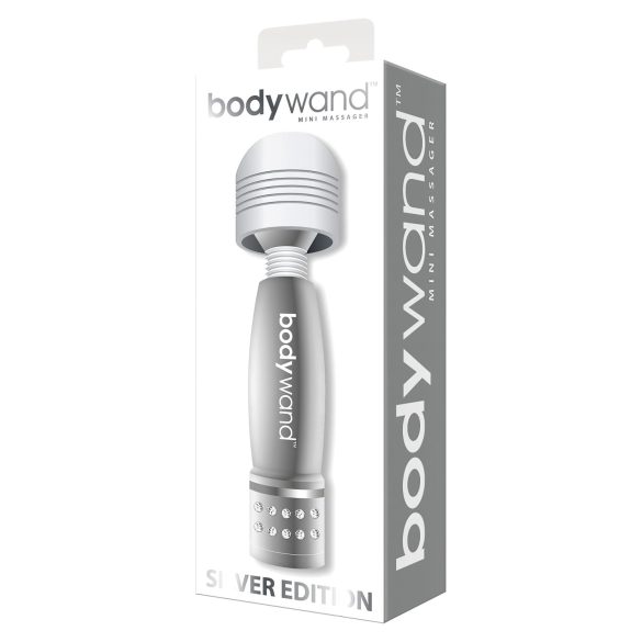 Bodywand - mini vibrator - wand massager - sølv