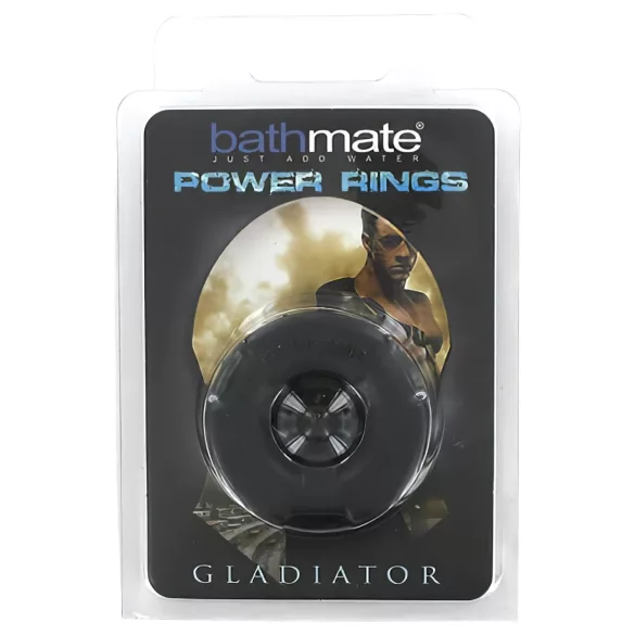 BathMate - penisring - silikone - sort
