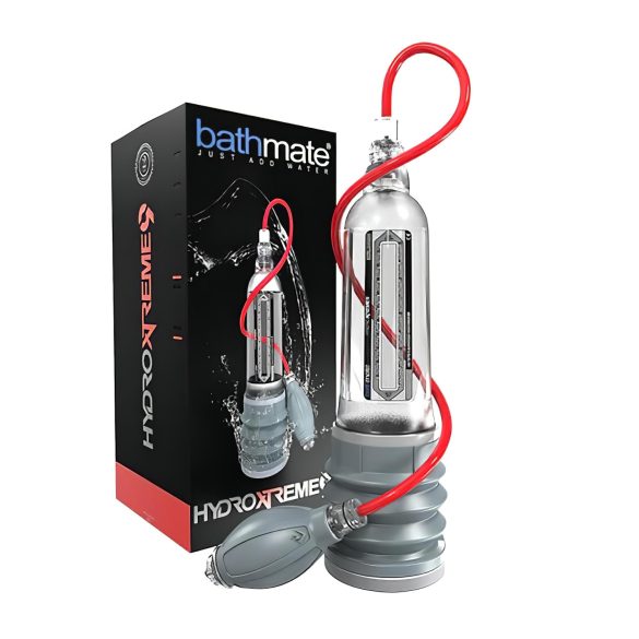 BathMate Xtreme Hydromax 9 - Gennemsigtig hydropumpe-sæt
