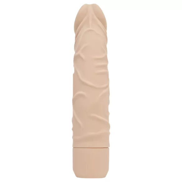 Classic Get Real - realistisk dildo vibrator - silikone - natur