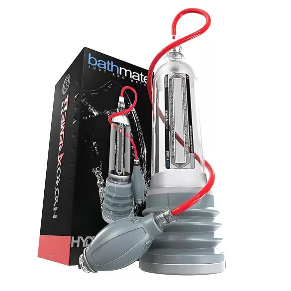 Bathmate HydroXtreme 11 - XL hydropumpe - gennemsigtig