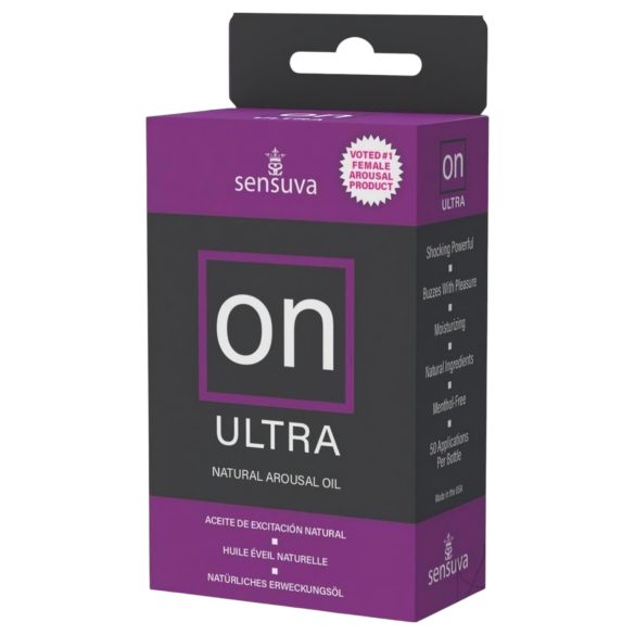 Sensuva Ultra - stimulerende intim olie til kvinder - 5ml