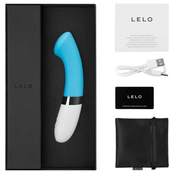 LELO Gigi 2 - Silikone G-punkt vibrator (blå)