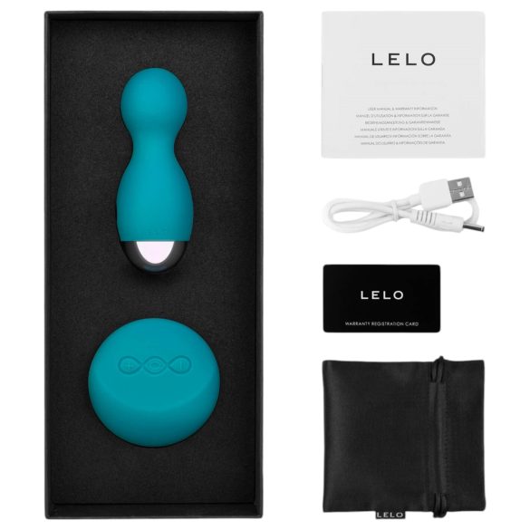 LELO Hula - roterende vibrator æg (turkis)