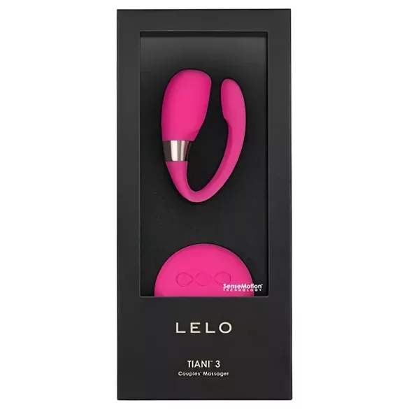 LELO Tiani 3 - parvibrator - fjernbetjent - silikone - pink