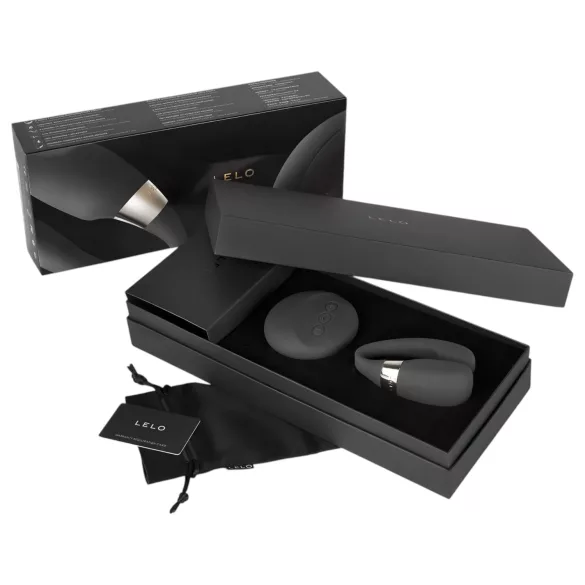 LELO Tiani 3 - parvibrator til par - silikone - sort