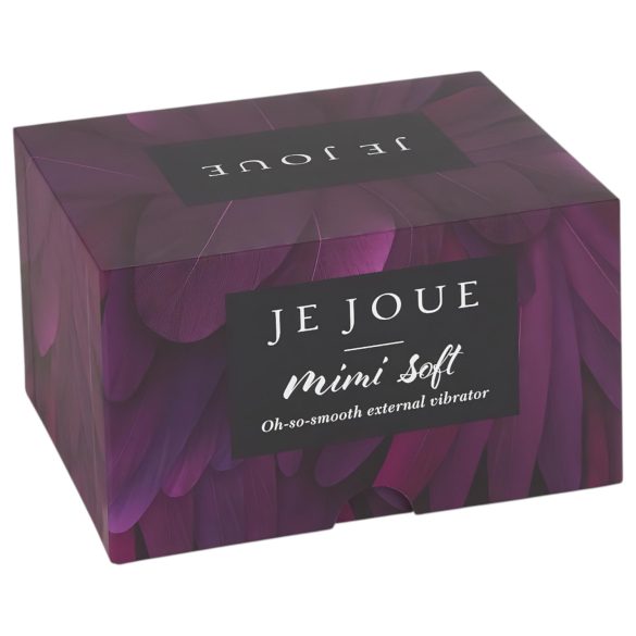 Je Joue Mimi Soft - genopladelig vandtæt klitorisvibrator (viola)