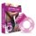 Love i Lommen - engangsvibrerende penisring (pink)