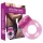 Love in the Pocket - penisring med engangsvibration - pink