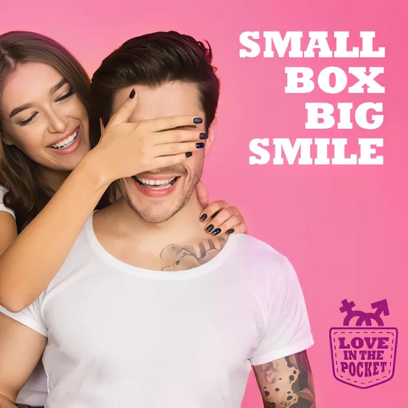 Love in the Pocket - penisring med engangsvibration - pink