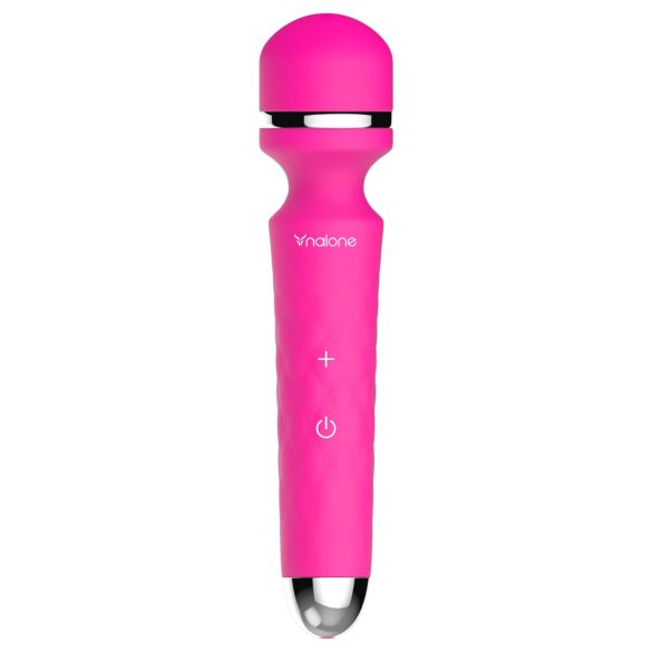 Nalone Rock Wand - genopladelig massagevibrator (lyserød)