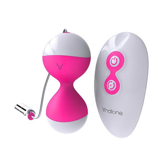 NALONE Miu Miu - genopladelig duo geisha kugler (pink)