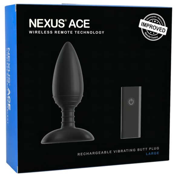 Nexus Ace - fjernbetjent, opladelig anal vibrator (stor)