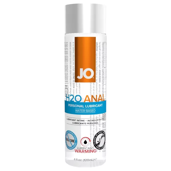 JO H2O - anal glidecreme - varmende vandbaseret - 120ml