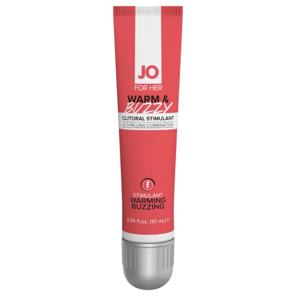 JO WARM & BUZZY - klitorisstimulerende gel til kvinder (10 ml)