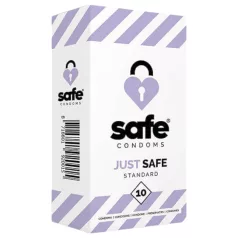 SAFE Just Safe - kondom - vanilje - 10 stk