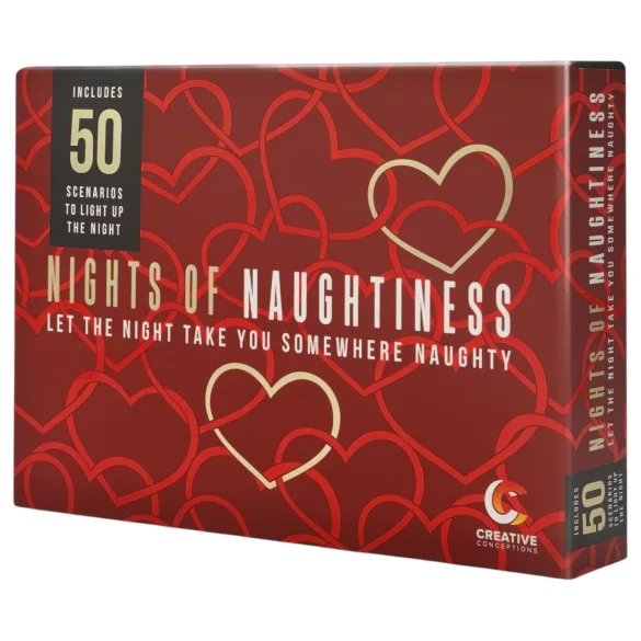 FIFTY NIGHTS OF NAUGHTINESS - sexspil for par - engelsk