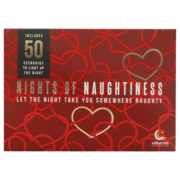 FIFTY NIGHTS OF NAUGHTINESS - sexspil for par - engelsk