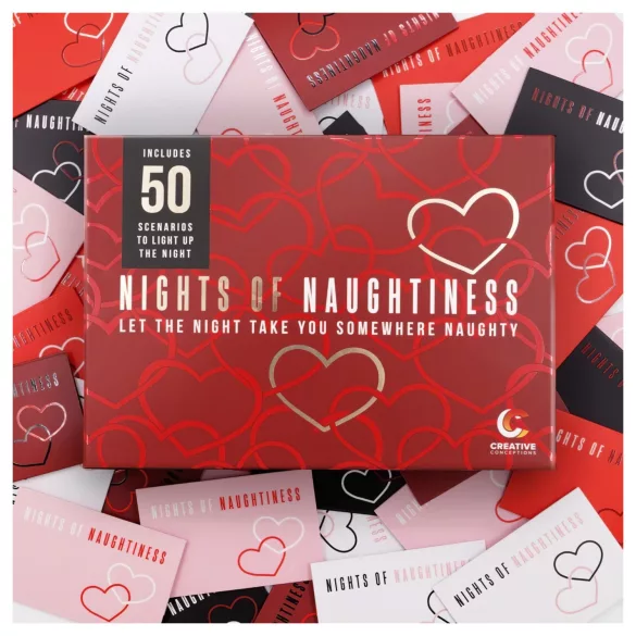 FIFTY NIGHTS OF NAUGHTINESS - sexspil for par - engelsk