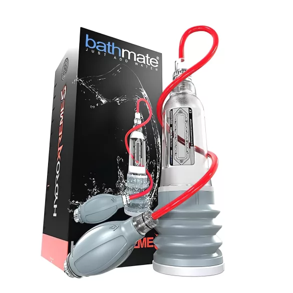 BathMate Xtreme Hydromax 5 - penispumpe sæt - gennemsigtig
