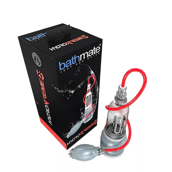 BathMate Xtreme Hydromax 5 - penispumpe sæt - gennemsigtig