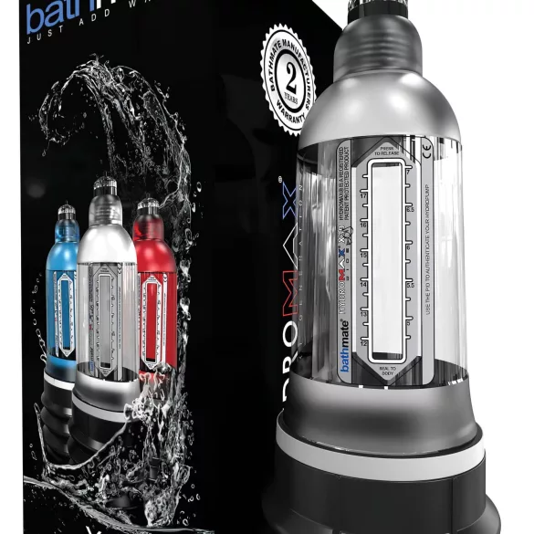 Bathmate Hydromax 7 Wide Boy - hydropumpe (gennemsigtig)
