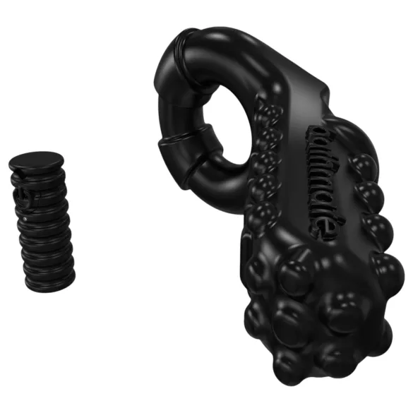 Bathmate - penisring med vibration - Tickle - sort