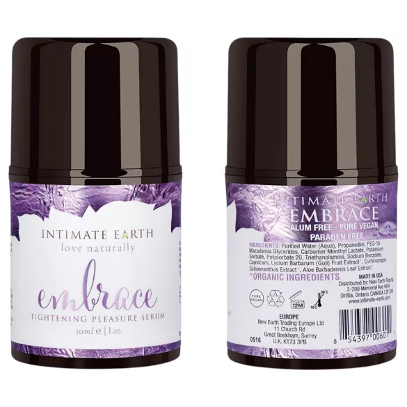 Intimate Earth Embrace - vaginalgel til opstramning - 30ml