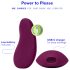 Dame Pom - genopladelig klitoris vibrator (lilla)