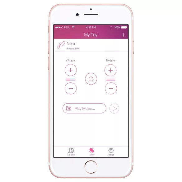 LOVENSE Nora - genopladelig vibrator