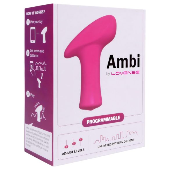LOVENSE Ambi - smart, 2-motor klitorisvibrator (pink)