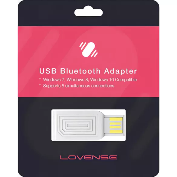 Lovense - oplader og USB Bluetooth-adapter