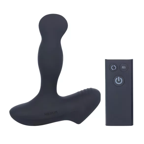 Nexus Revo Slim - prostata vibrator med fjernbetjening og roterende hoved