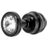 DIOGOL Anni - ribbet anal plug - sort - (3cm)