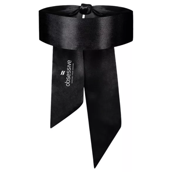 Obsessive - blindfold bondage tørklæde - sort