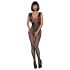 Obsessive - netcatsuit med englevinger - sort - S-L