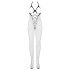 Obsessive N106 - Åben net bodysuit med halterneck - sort (S-L)